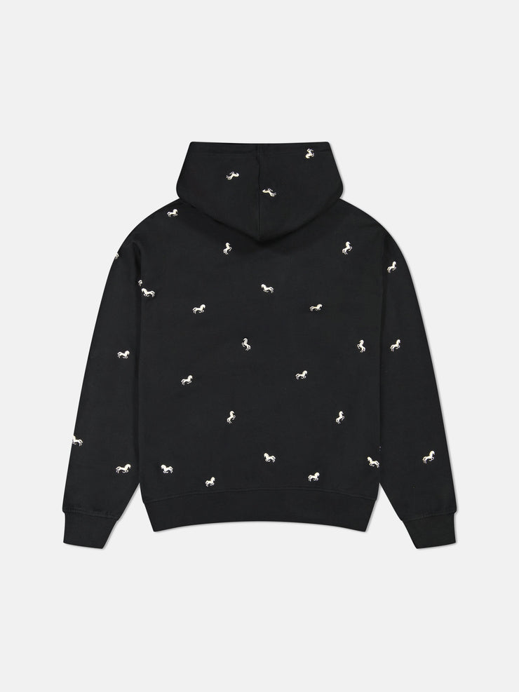 90'S MIKE HOODIE WILD HORSES EMBROIDERED