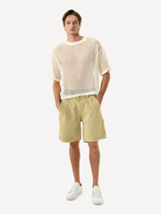 CROPPED TEE MESH