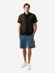 DENIM CARPENTER SHORTS
