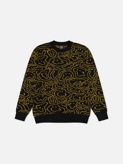 LEON SWEATER WARP SMILEY