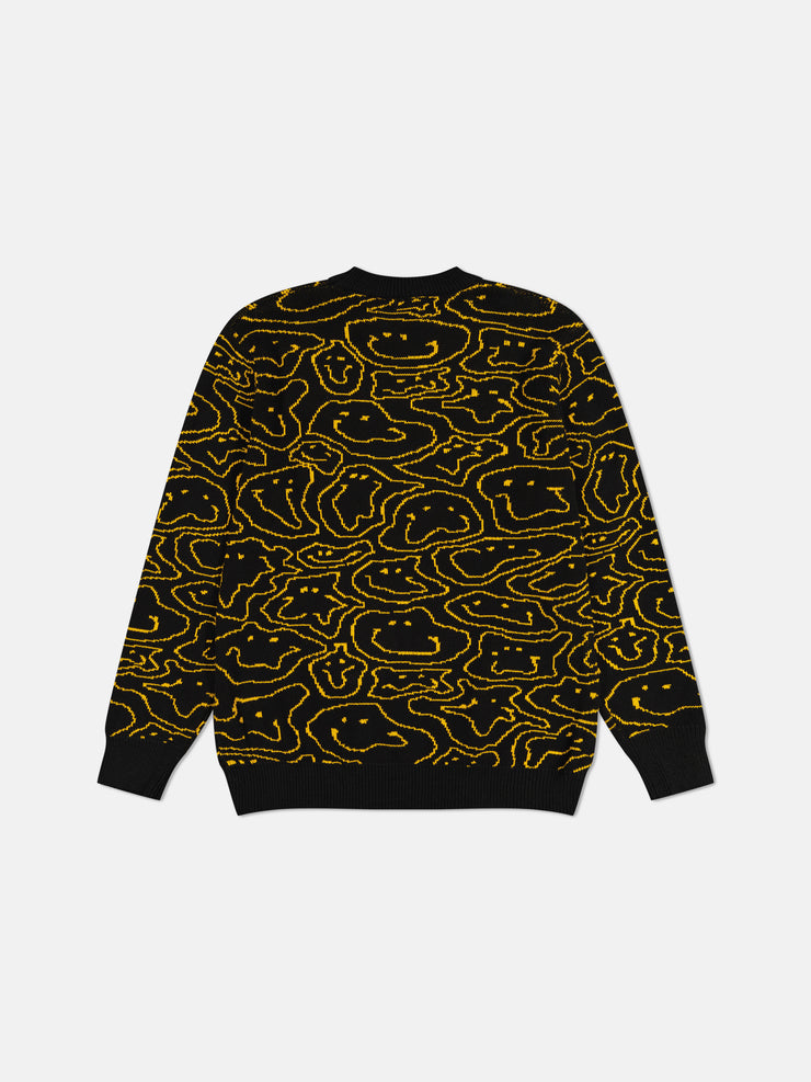 LEON SWEATER WARP SMILEY