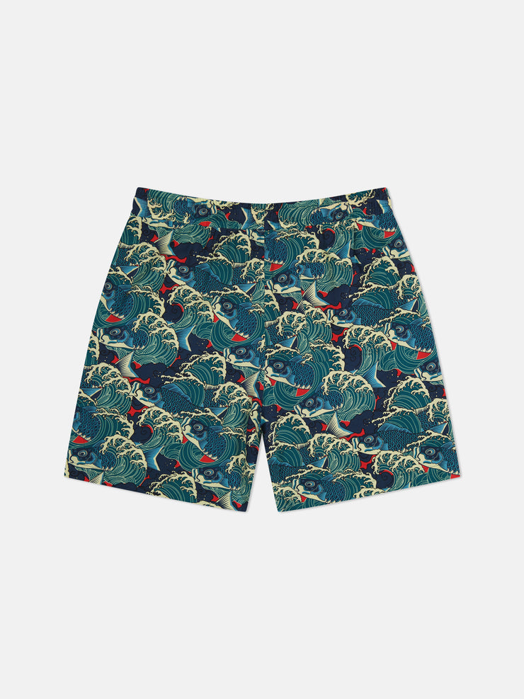 AUSTIN SHORTS KOI AOP