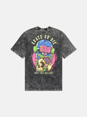 MASON TEE ENZYME WASHED SKATE OR DIE