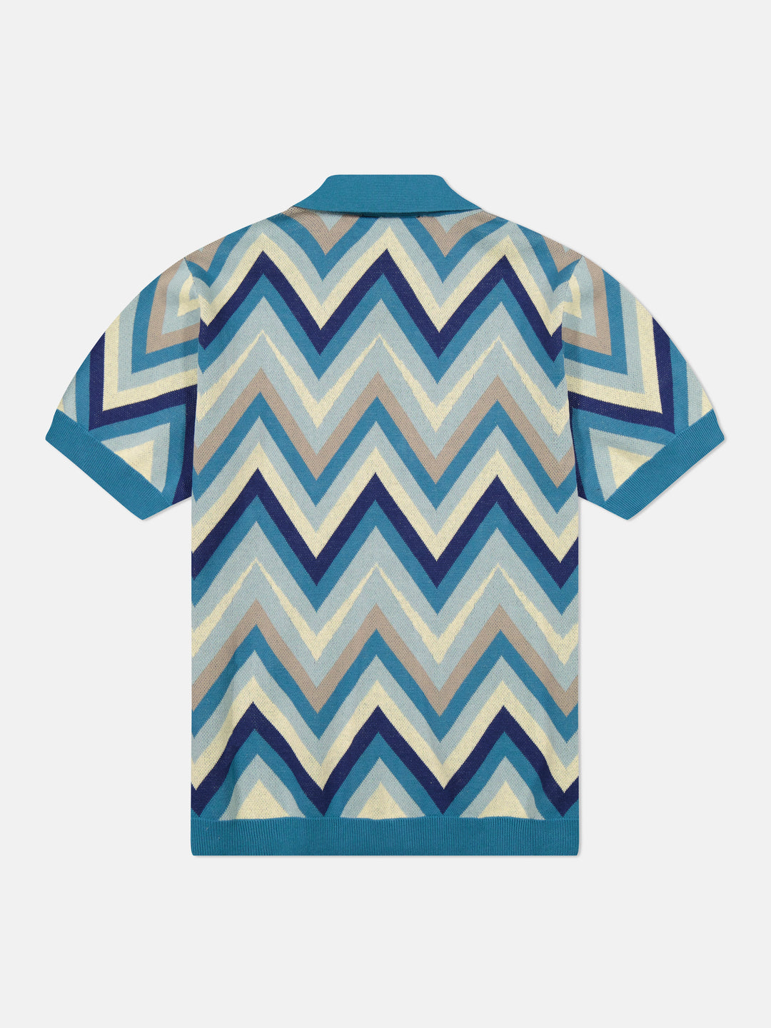 S/S POLO COLLAR CARDIGAN ZIG-ZAG – WeSC - UK/EU