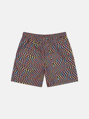 ZACK SWIM TRUNK COLOR WARP AOP