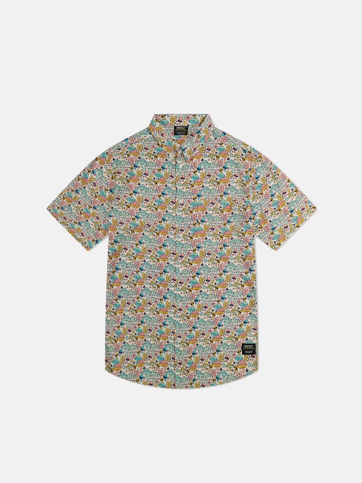 ODEN S/S SHIRT RETRO SHROOMS