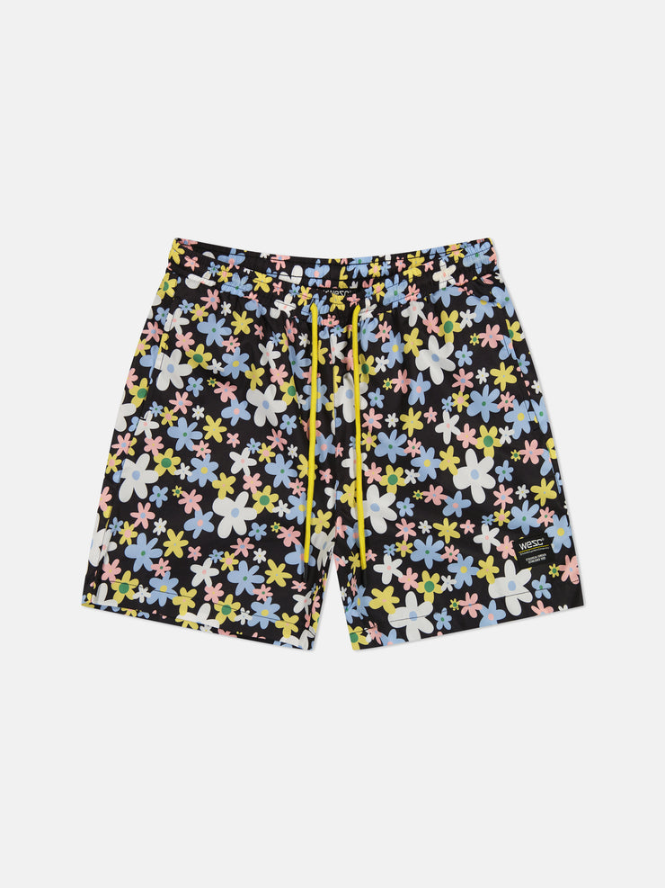 ZACK SWIM TRUNK VINTAGE DAISYS
