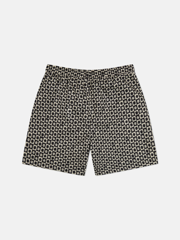 ZACK SWIM TRUNK CHECKER DAISYS
