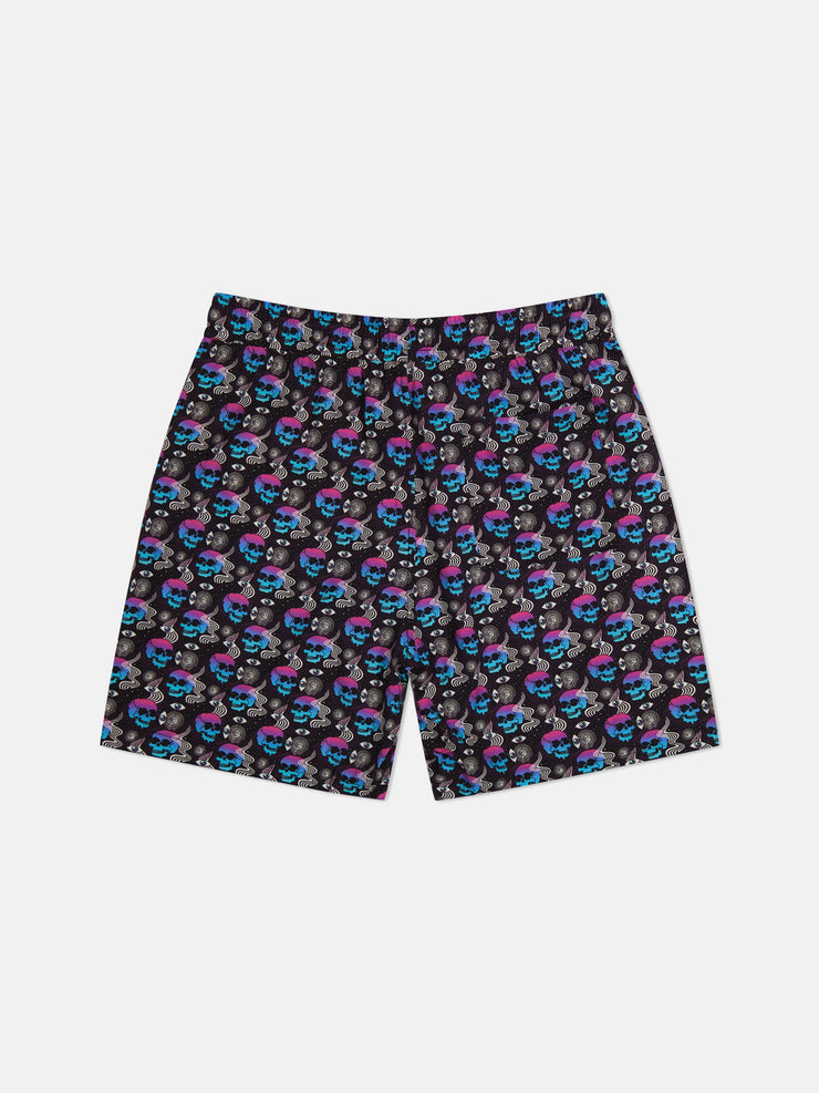 AUSTIN SHORTS TRIPPY SKULLS