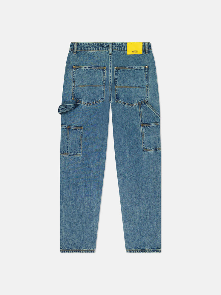 DENIM CARPENTER PANTS
