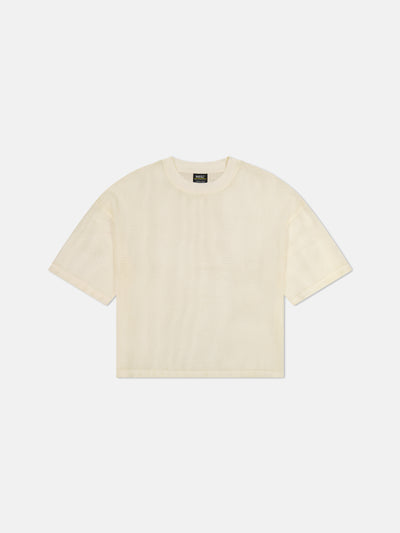 CROPPED TEE MESH