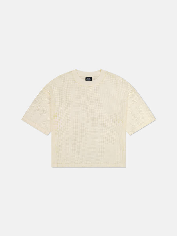 CROPPED TEE MESH