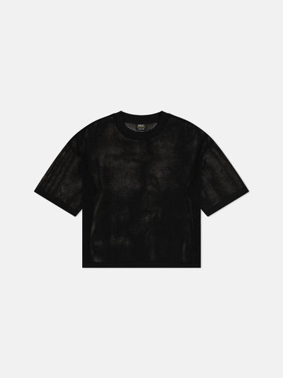 CROPPED TEE MESH