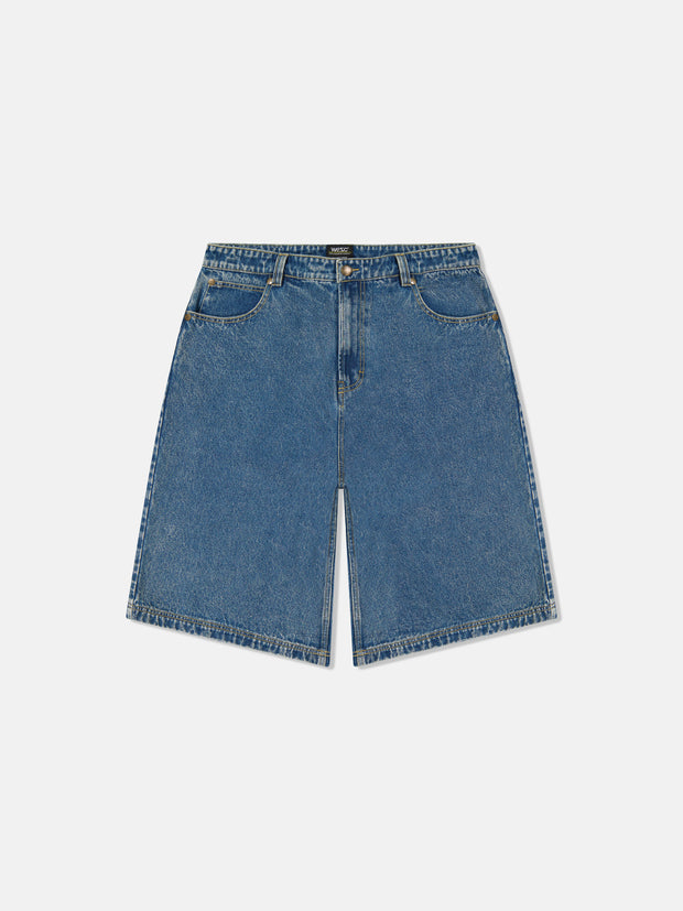 DENIM LONG SHORT