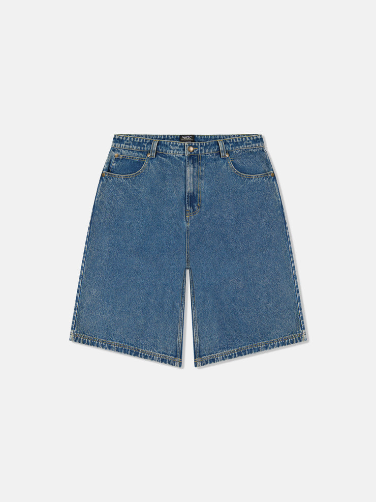 DENIM LONG SHORT