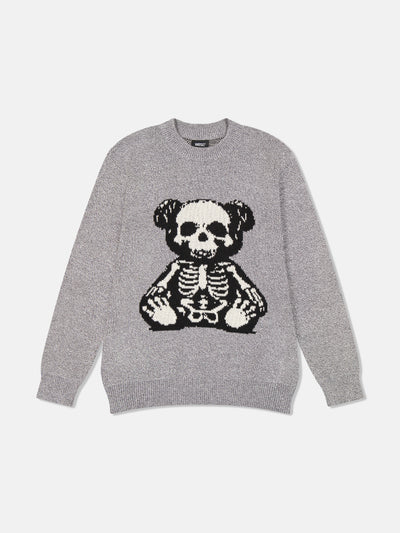 LEON SWEATER SKELETON BEAR