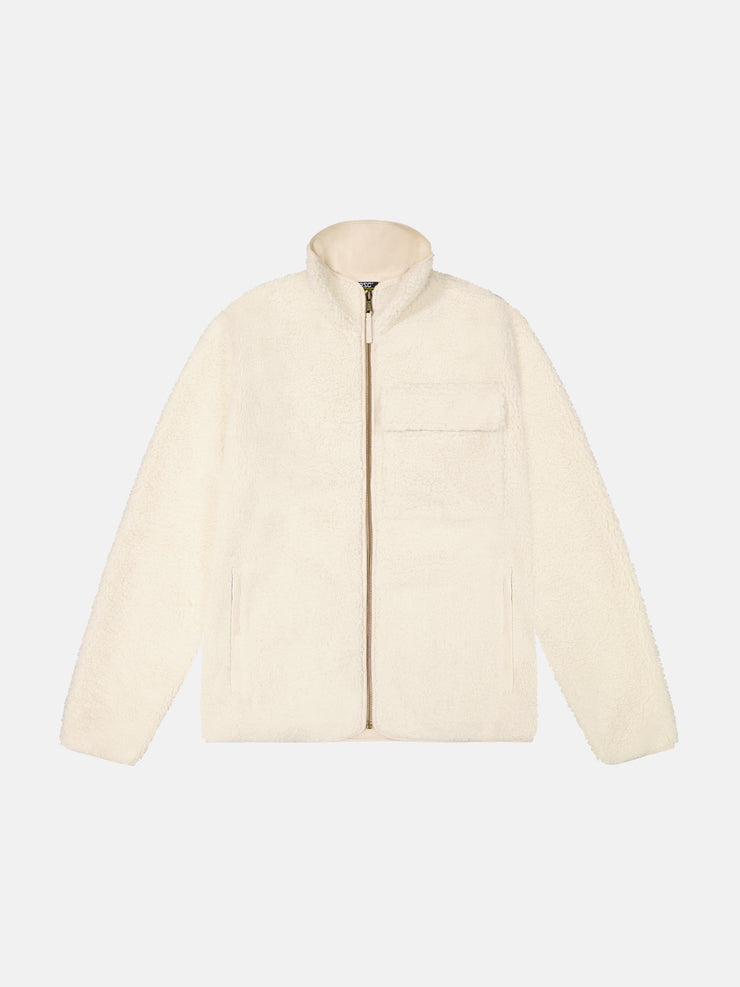 MORITZ FAUX SHEARLING JACKET