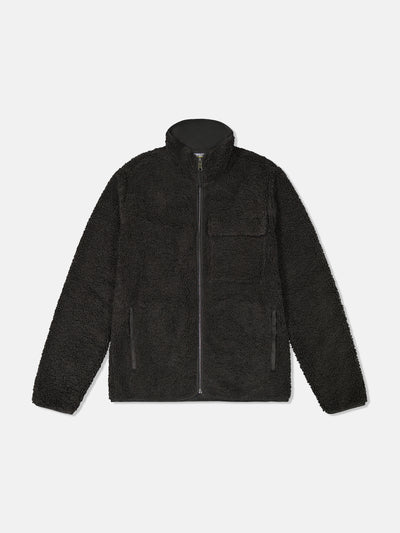 MORITZ FAUX SHEARLING JACKET