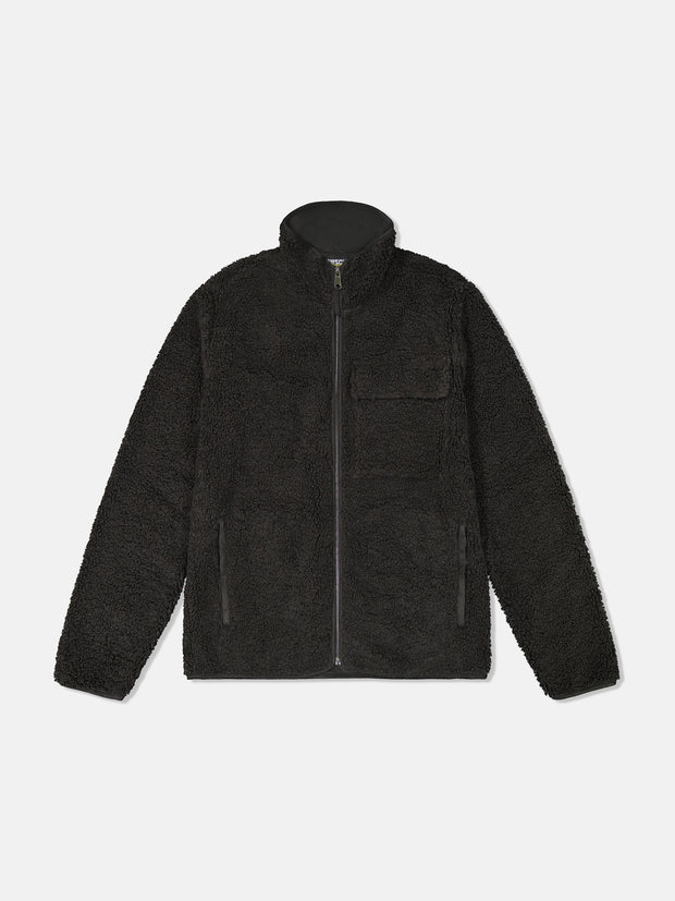 MORITZ FAUX SHEARLING JACKET