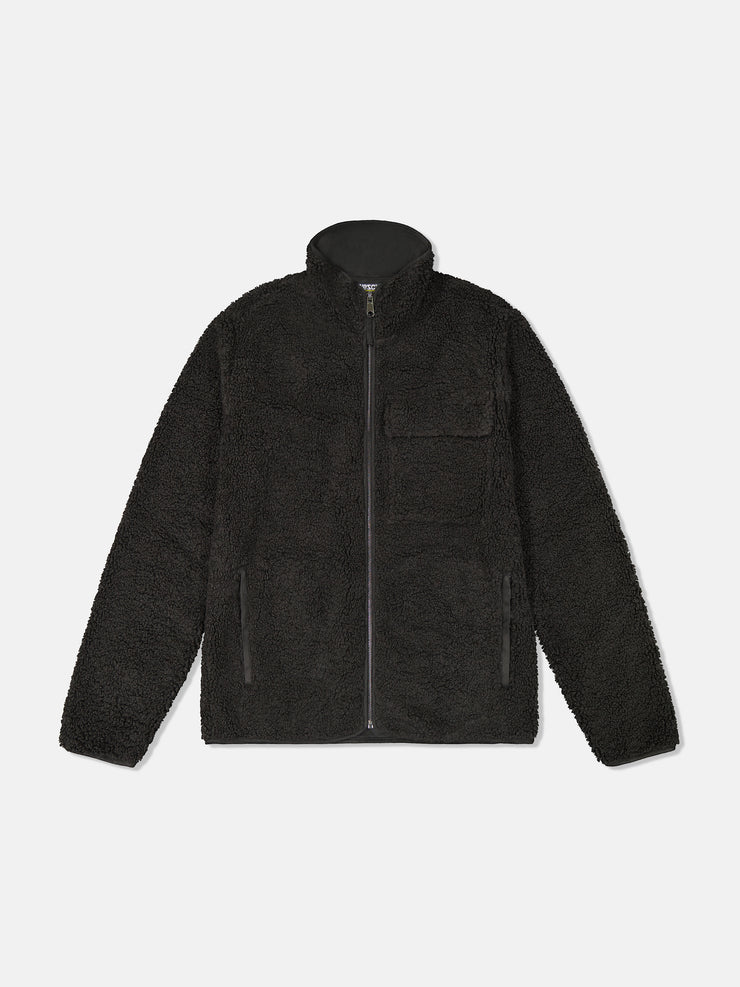MORITZ FAUX SHEARLING JACKET