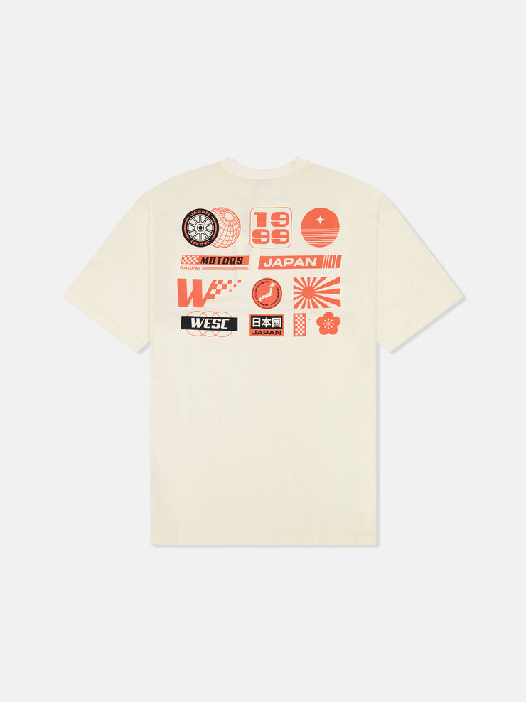 MASON TEE DISTRESSED MOTOR SPORT