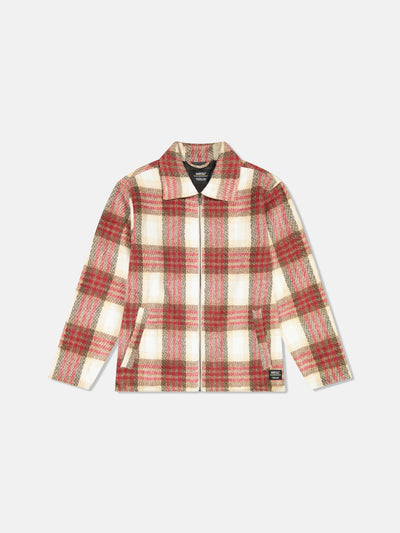 FULL ZIP FLANNEL JACKET