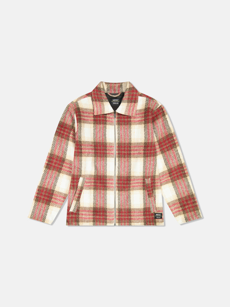 FULL ZIP FLANNEL JACKET