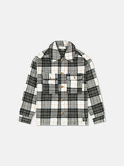 BUTTON FLANNEL JACKET