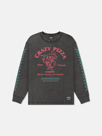 KENDRICK L/S CRAZY PIZZA TEE