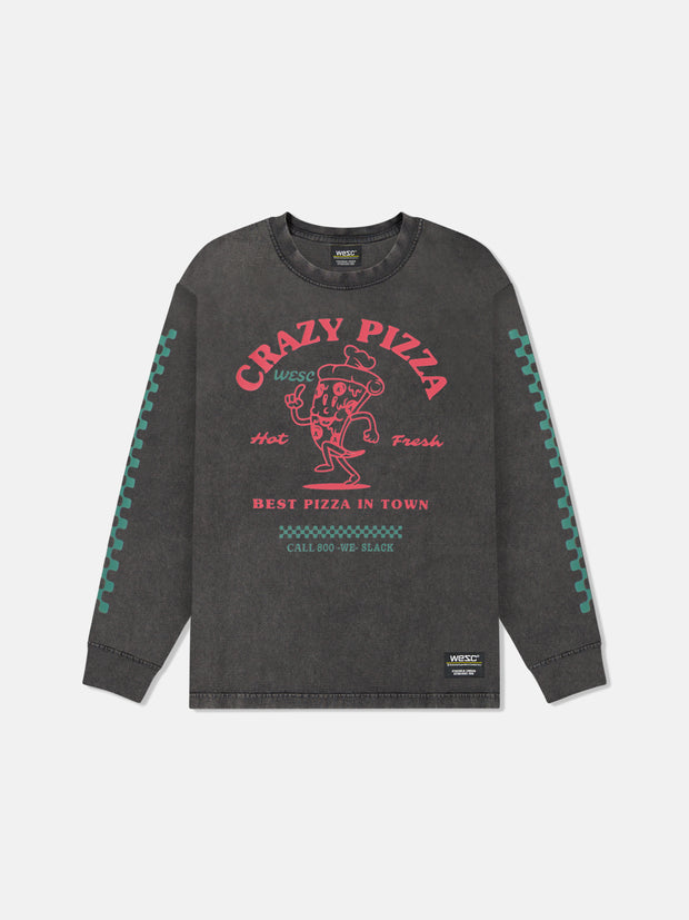 KENDRICK L/S CRAZY PIZZA TEE