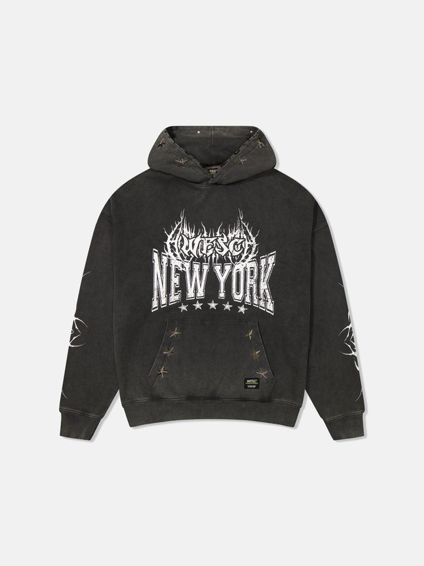 DROPPED SHOULDER HOODIE WESC GOTHIC