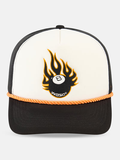 TRUCKER CAP FIRE BALL