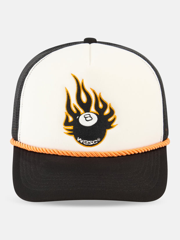 TRUCKER CAP FIRE BALL