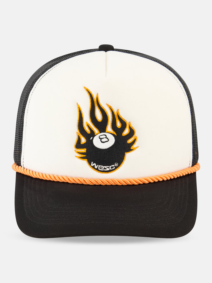 TRUCKER CAP FIRE BALL